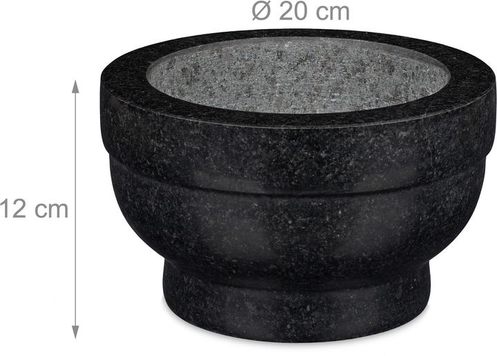 Actual product image Relaxdays Mortar