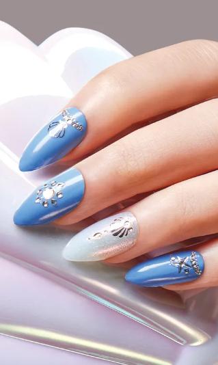 Produktbild KISS Real Crystals - Ambition Alert (Nagelverzierung, Silber)