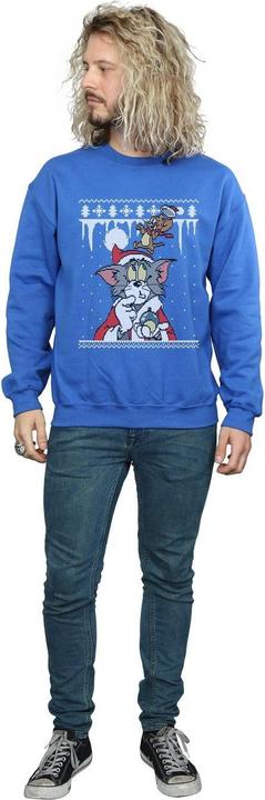 Produktbild Tom & Jerry Christmas Fair Isle Sweatshirt (S)