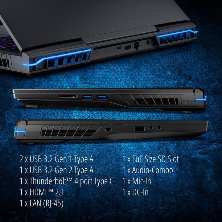 Produktbild Erazer Beast X40e (17", Intel Core i7-14700HX, 16 GB, 1000 GB, DE)