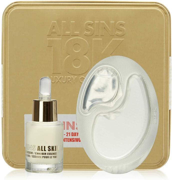 Image du produit All Sins18k All Sins 18k All Skin Eye Rescue 21 Days Intensive Treatment Set 2 Pièces (Set soin du visage)