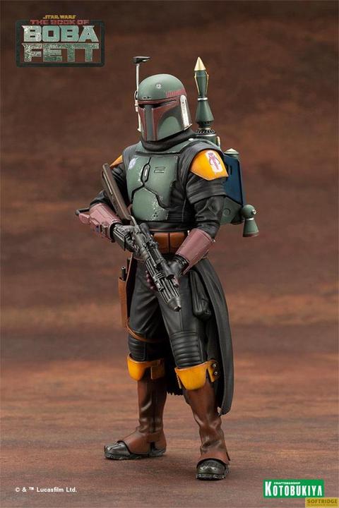 Actual product image Kotobukiya Star Wars: The Book of Boba Fett ARTFX+ Statue 1/10 Boba Fett 18 cm