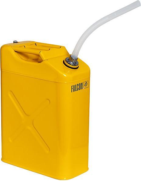 Actual product image Denios Safety canister with screw cap and outlet pipe, sheet steel, capacity 20 l.