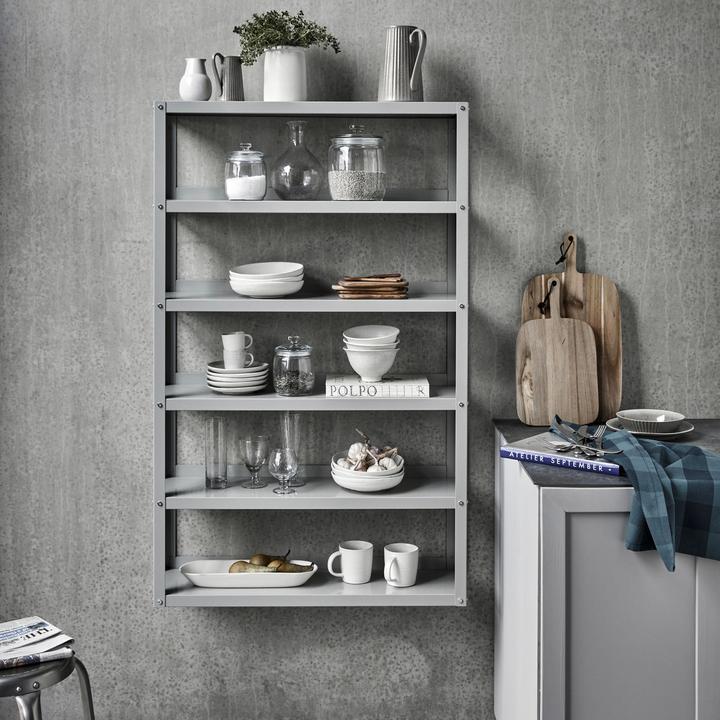 Immagine prodotto House Doctor Scaffale, HDUse, grigio chiaro (80 x 22 x 128 cm)
