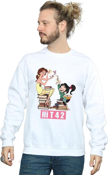 Immagine prodotto Disney Wreck It Ralph Belle And Vanellope Felpa Uomo (XXL)