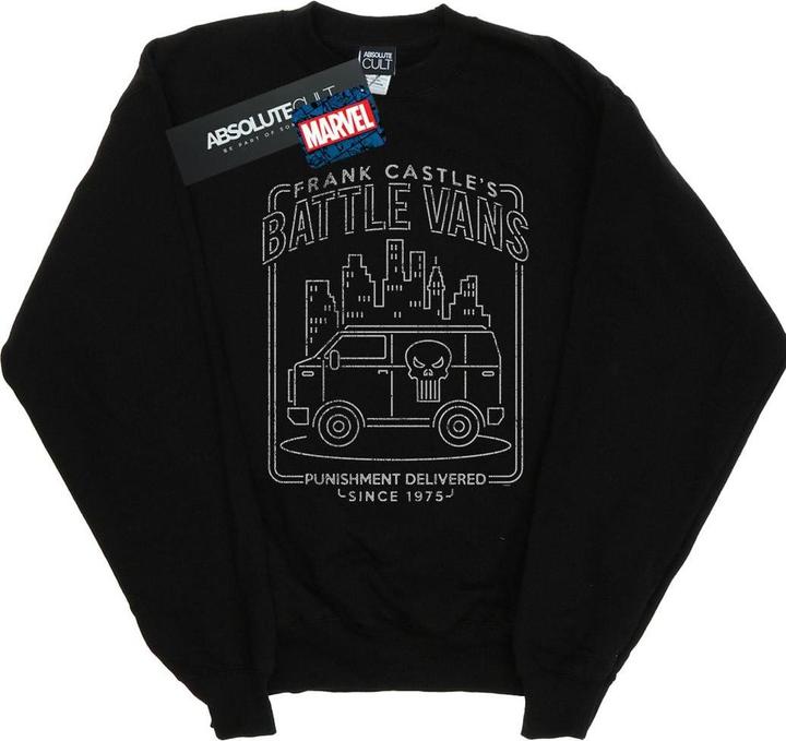 The Punisher Frank Castle's Battle Vans Sweatshirt (XXL)