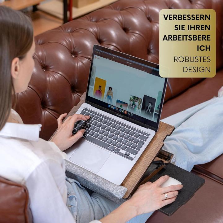 Actual product image Vigo Wood Laptop cushion