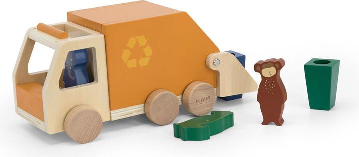 Immagine prodotto Trixie Baby Camion della spazzatura per bambini in legno