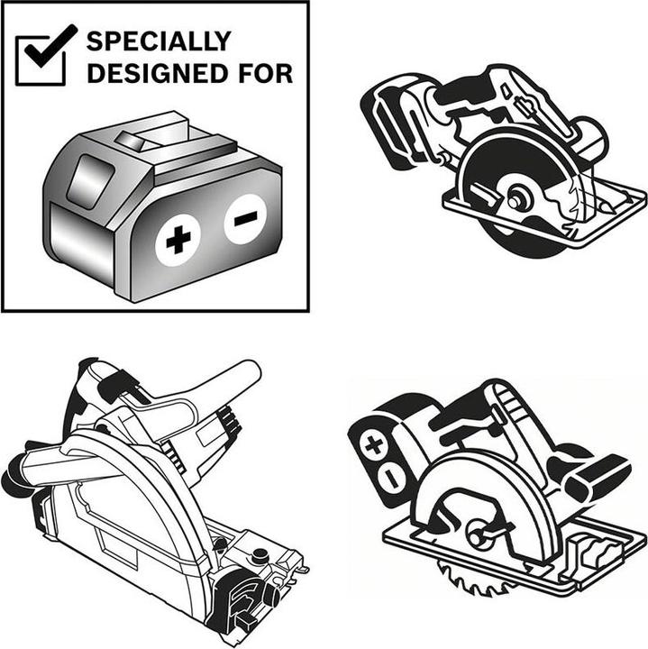 Image du produit Bosch Professional Zubehör Lame de scie circulaire sans fil Expert for Wood, 165 x 1,5/1 x 20, 48 dents