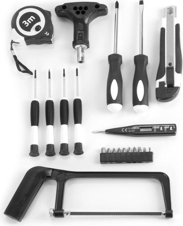 Produktbild Stahlwerk Heimwerker Set HTS-45 ST Werkzeugkasten mit 44-teiligem Werkzeug Set (44 Teile)