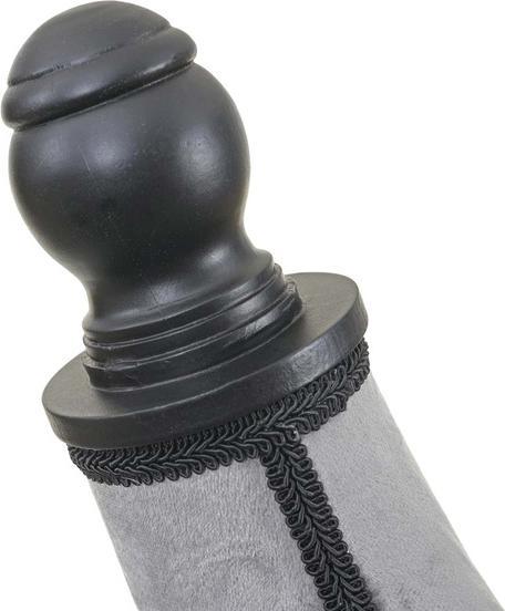 Image du produit Swisshandel24 Mannequin, mannequin torse femme, mousse - velours gris