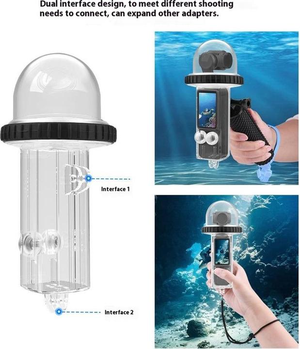 Image du produit Ueli Express DJI Osmo Pocket 3 Wasserdichtes Tauchgehäuse 40m (Osmo Pocket 3)
