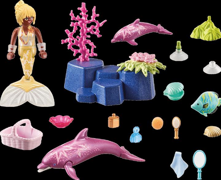 Actual product image Playmobil Mermaid with Dolphins (71501, Playmobil Princess Magic)
