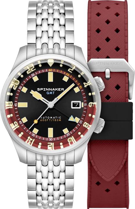 Actual product image Spinnaker SP-5121-11 Bradner GMT (Diving watch)