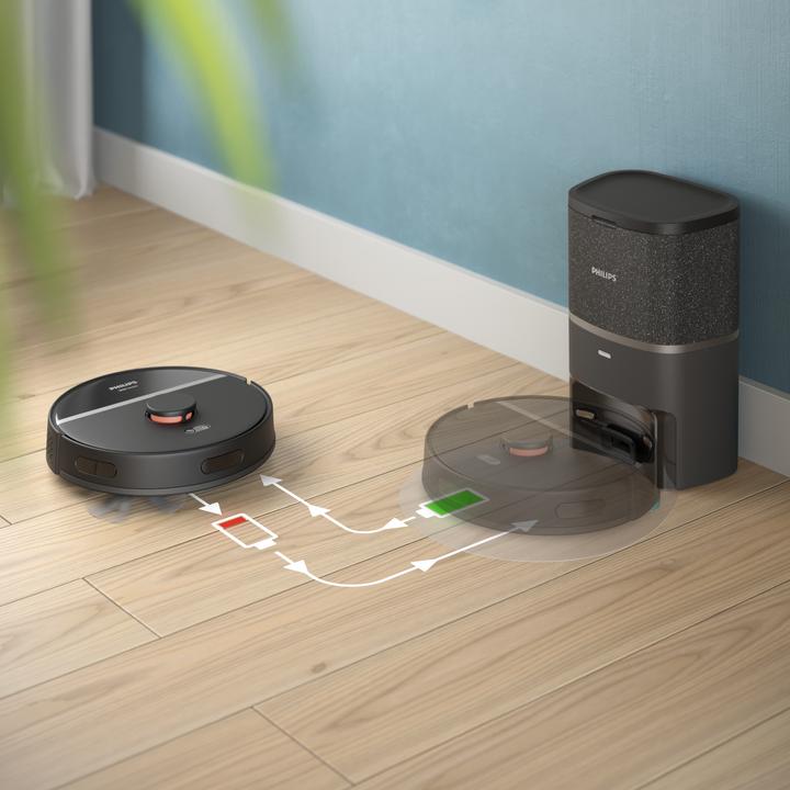 Produktbild Philips HomeRun 3000 Series Aqua XU3100/01 (Saugwischroboter)