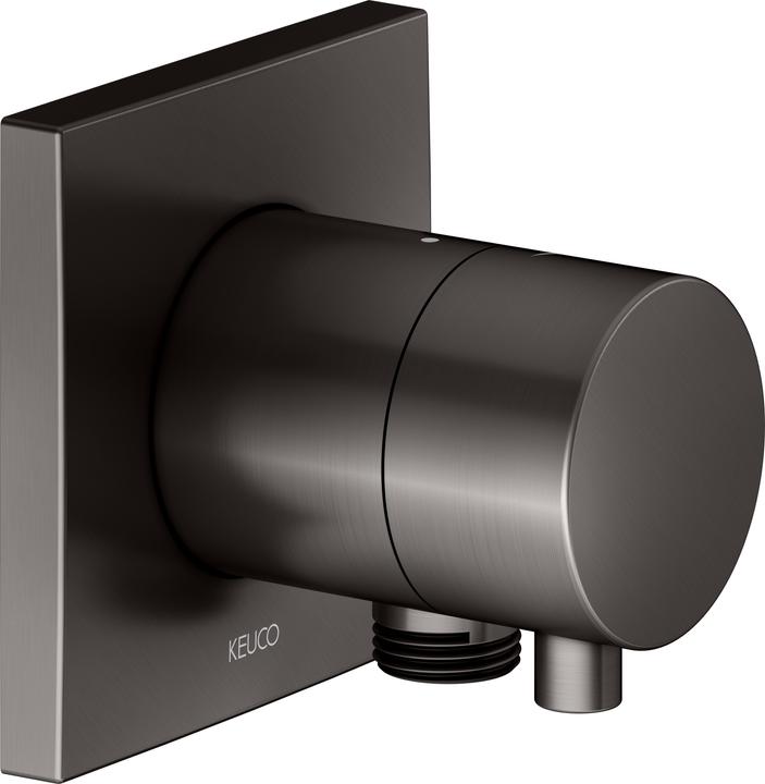 Produktbild Keuco IXMO Absperrventil UP für 1 Verbraucher mit Schlauchanschluss mit Comfort Griff, Rosette ecki