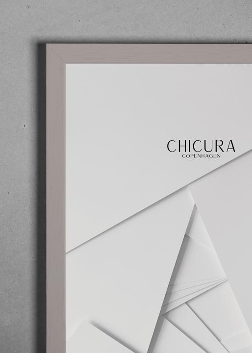 Produktbild ChiCura Holzrahmen - Glas (A4)