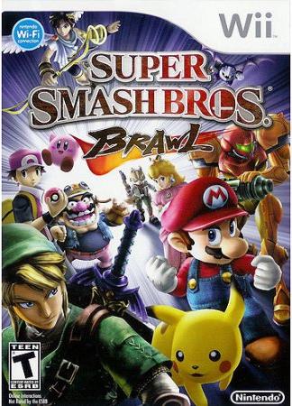 Actual product image Nintendo Super Smash Bros. Brawl - Wii - Wii - Multiplayer Mode - T (Teen) - Phys (Wii, EN)