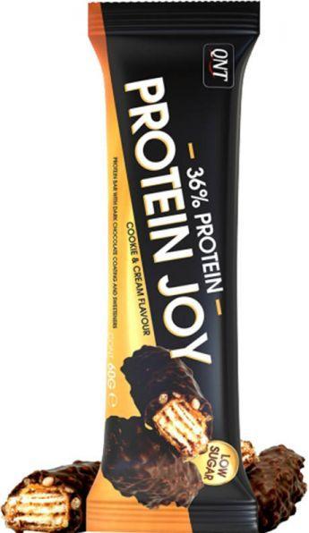 Image du produit QNT 36% Protein Joy Bar Low Sugar Cookie&Cream (Cookie & Cream, 1 pcs, 60 g)