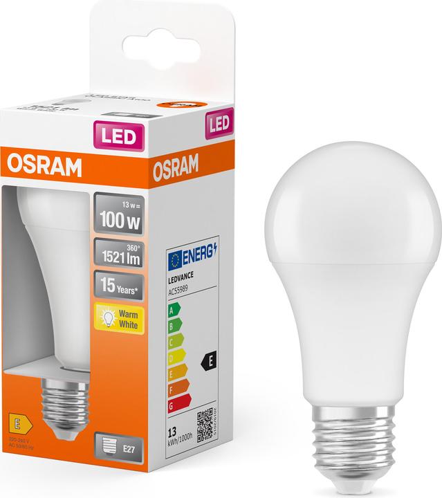 Produktbild Osram Led Star Classic A (E27, 14 W, 1521 lm, 1 x, F)