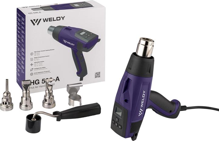 Actual product image Weldy Hot Air Blower HG 530-A Universal Set