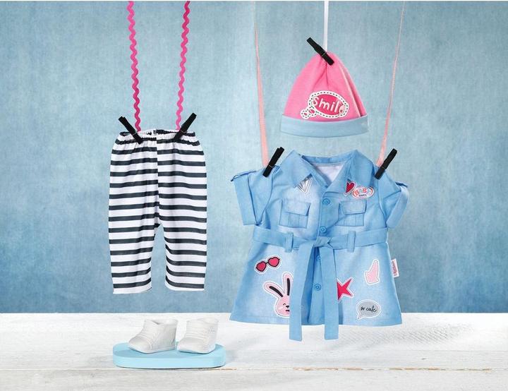 Produktbild Zapf Creation Zapf 835258 BABY born Deluxe Jeans Kleid 43cm