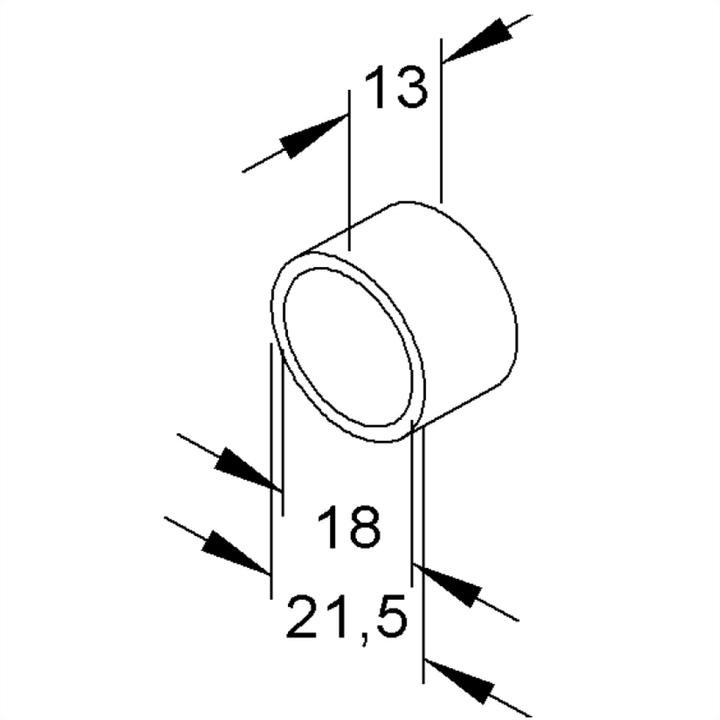 Image du produit Bachmann Joint pour douille illuminée 740.012 E14