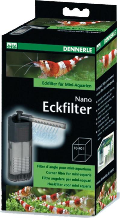 Dennerle Nano-filtre en coin (40 l, Filtres internes, Eau douce)