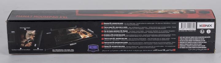 Actual product image Konix Dungeons & Dragons Mouse Pad Rise of (XXL)