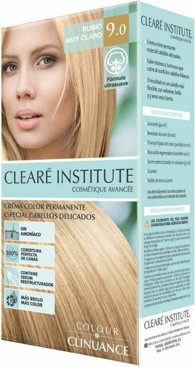 Clearé Institute Cleare Institute Coloracion 9 0 Rubio Muy Claro Cabellos Delicados (9.0 Very Light Blonde)