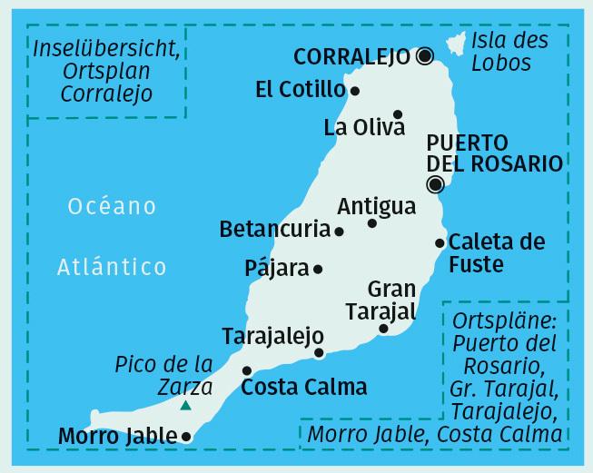 Nährwerte und Zutaten KOMPASS Wanderkarte Fuerteventura