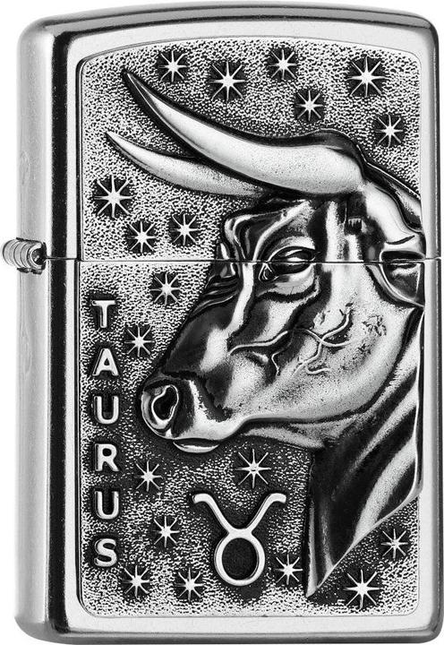 Zippo New Star Sign Taurus Emblem
