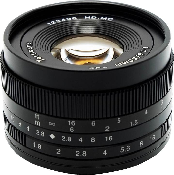 Produktbild 7artisans 50mm f/1.8 (Canon EF-M, APS-C / DX)