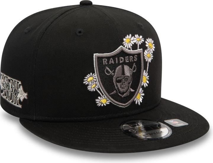 Actual product image New Era 9Fifty Snapback Cap - FLOWER Las Vegas Raiders - S/M (S/M)