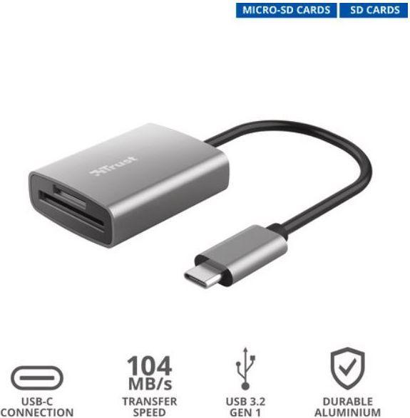 Actual product image Trust Dalyx Fast (USB-C 3.2 Gen 1)