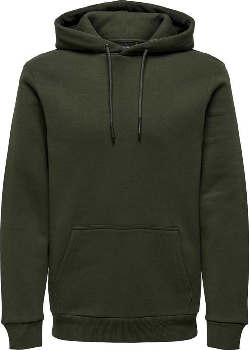 Only & Sons Einfarbiger Hoodie (XS)