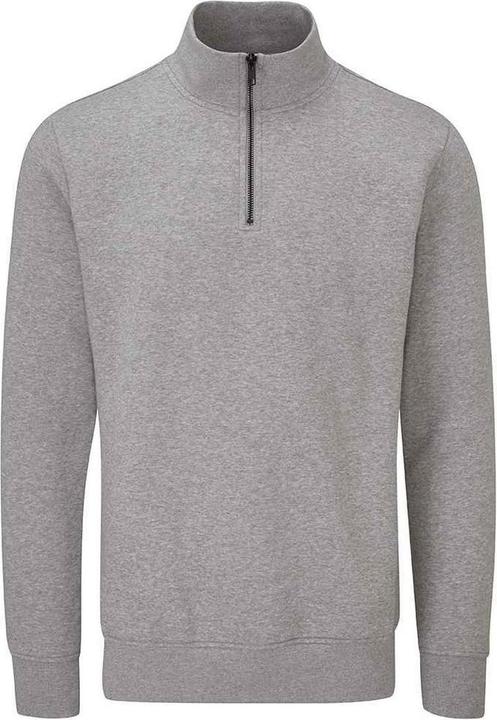Unisex Adult Quarter Zip Sweatshirt