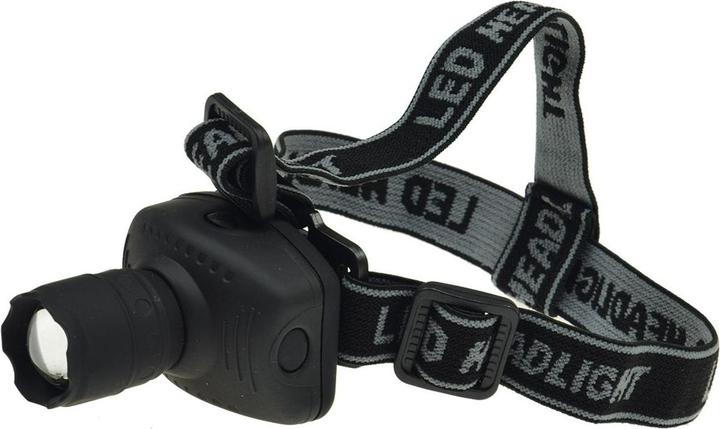 Actual product image Chilitec LED head lamp 1W CREE LED 80l 6000K 130g with 3xAAA (80 lm)
