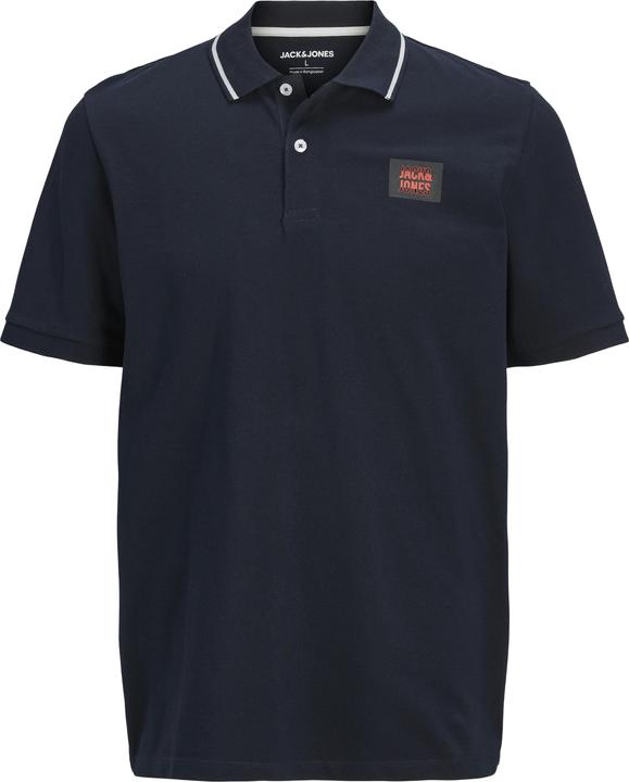 Actual product image Jack & Jones Plus Size Gedruckt Poloshirt Poloshirt (3XL)