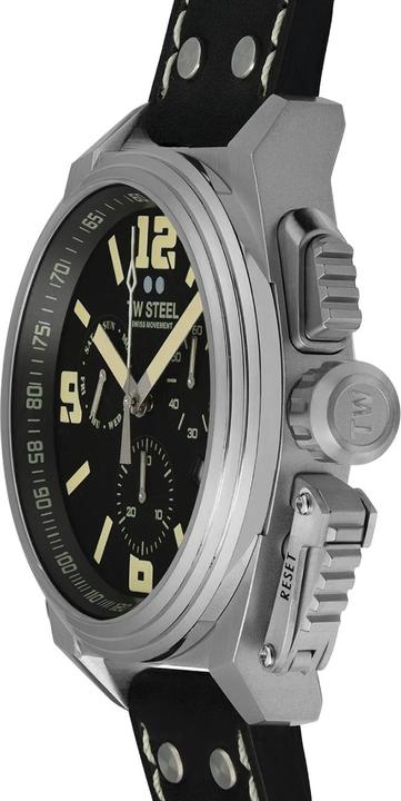 Actual product image TW-Steel TW1111 Canteen Chronograph Men's Watch 46mm 10ATM (Chronograph, 46 mm)