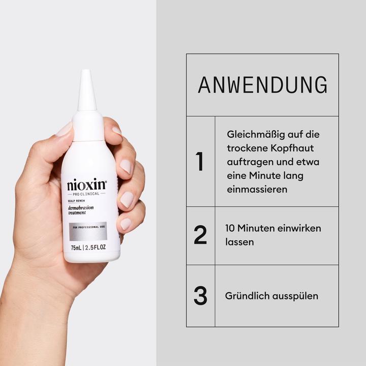 Actual product image Nioxin Dermabrasion Scalp Renew Treatment (75 ml)