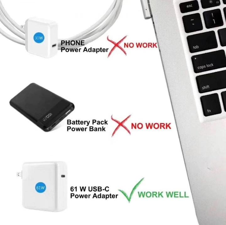 Produktbild PowerGuard USB-C auf MagSafe Ladekabel für MacBook Air, Pro (2008-2012) L-Style (60 W)