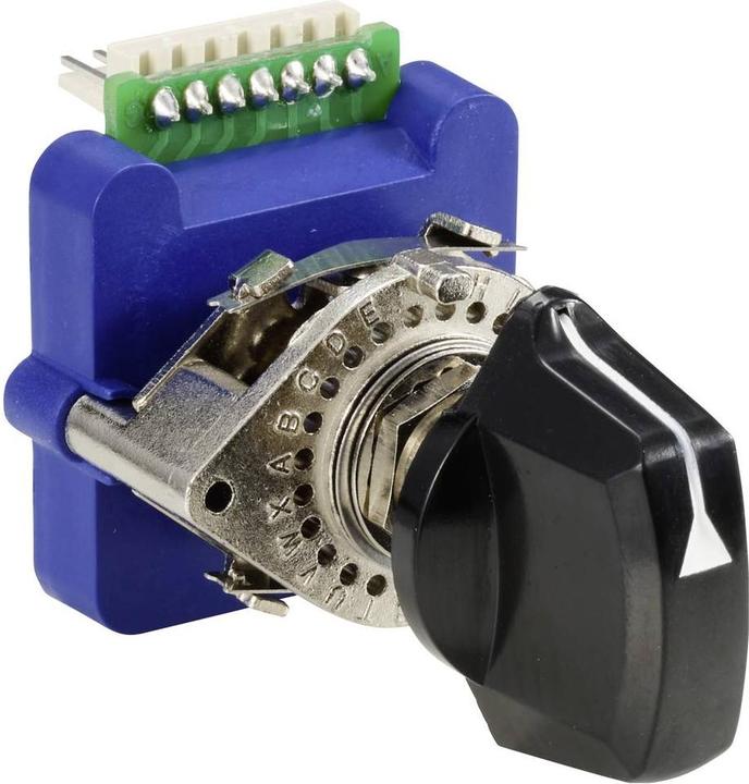 Produktbild Tru Components TC-12830248 Drehschalter 5 V/DC, 25 V/AC, 50 V/AC 0.5 A 1 x 30