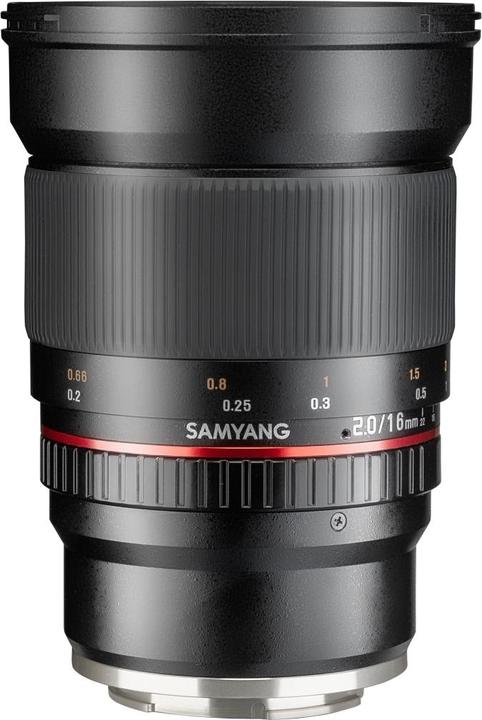 Image du produit Samyang 16mm f/2-23MFT (Micro Four Thirds, APS-C / DX)