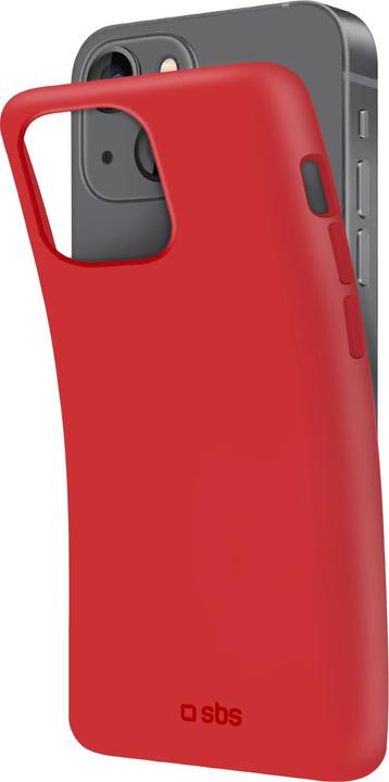Image du produit SBS Coque en silicone pour iPhone 13 rouge (Apple iPhone 13)