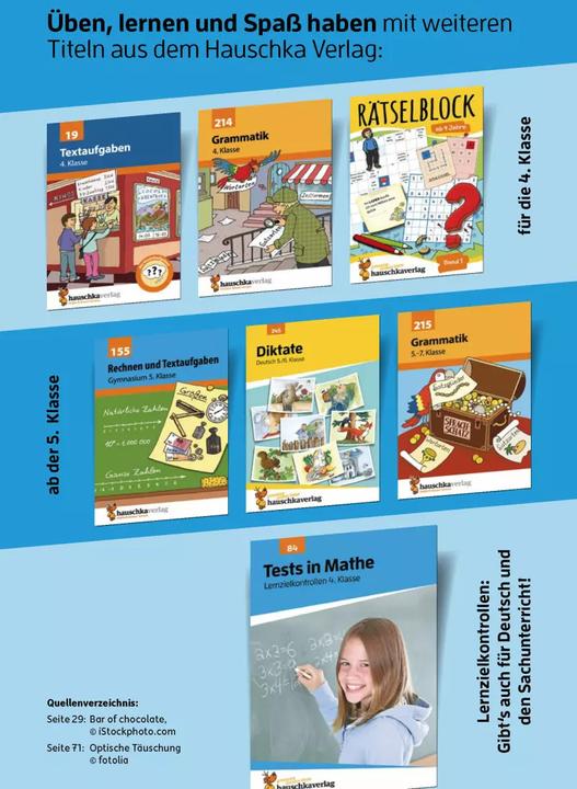 Produktbild Mathe trainieren 4. Klasse (Deutsch, Adolf Hauschka, 2021)