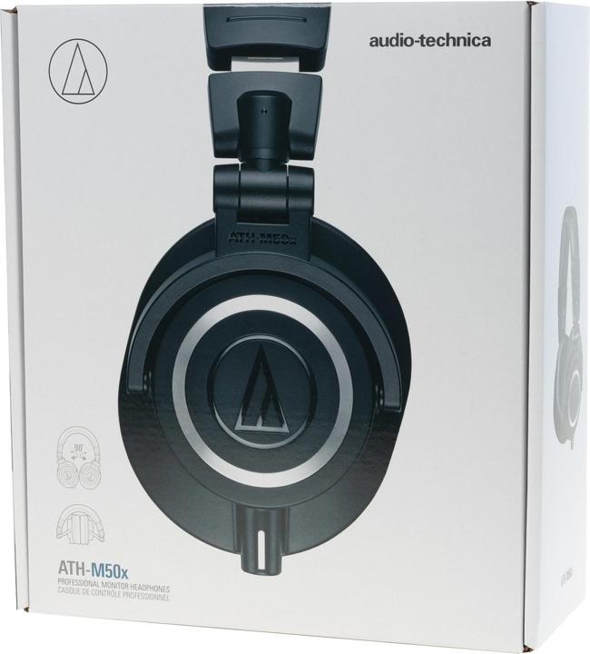 Actual product image Audio-Technica ATH-M50x (No noise cancelling, Cable)