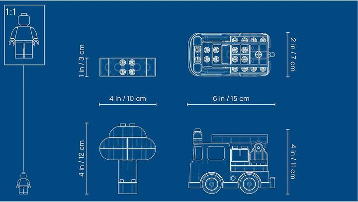 Immagine prodotto LEGO Camion dei pompieri DUPLO (10901)