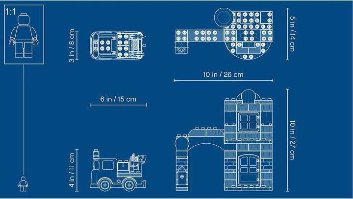 Produktbild LEGO DUPLO Feuerwehrwache (10903)