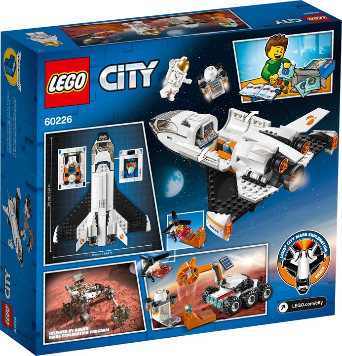 Immagine prodotto LEGO Mars Research Shuttle (60226, LEGO City)